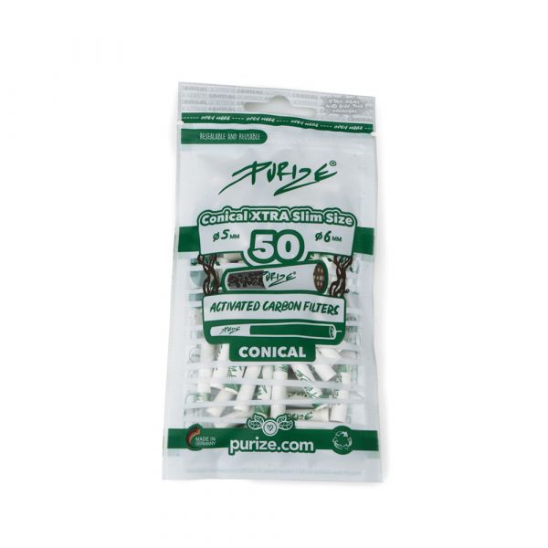 50 PURIZE® Super Slim Size - Individual Packets 5mm x 50 tips
