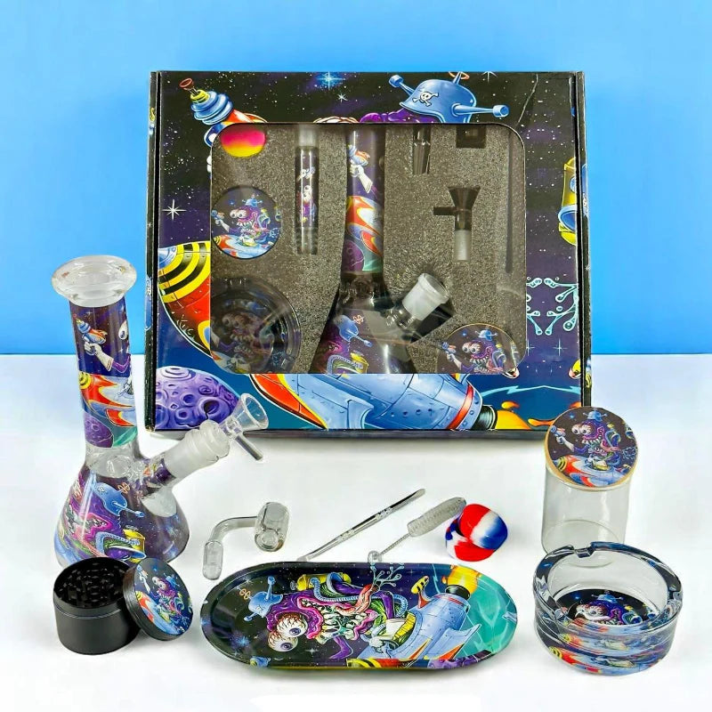 D&K Space Monster Bong Smoking Gift Set
