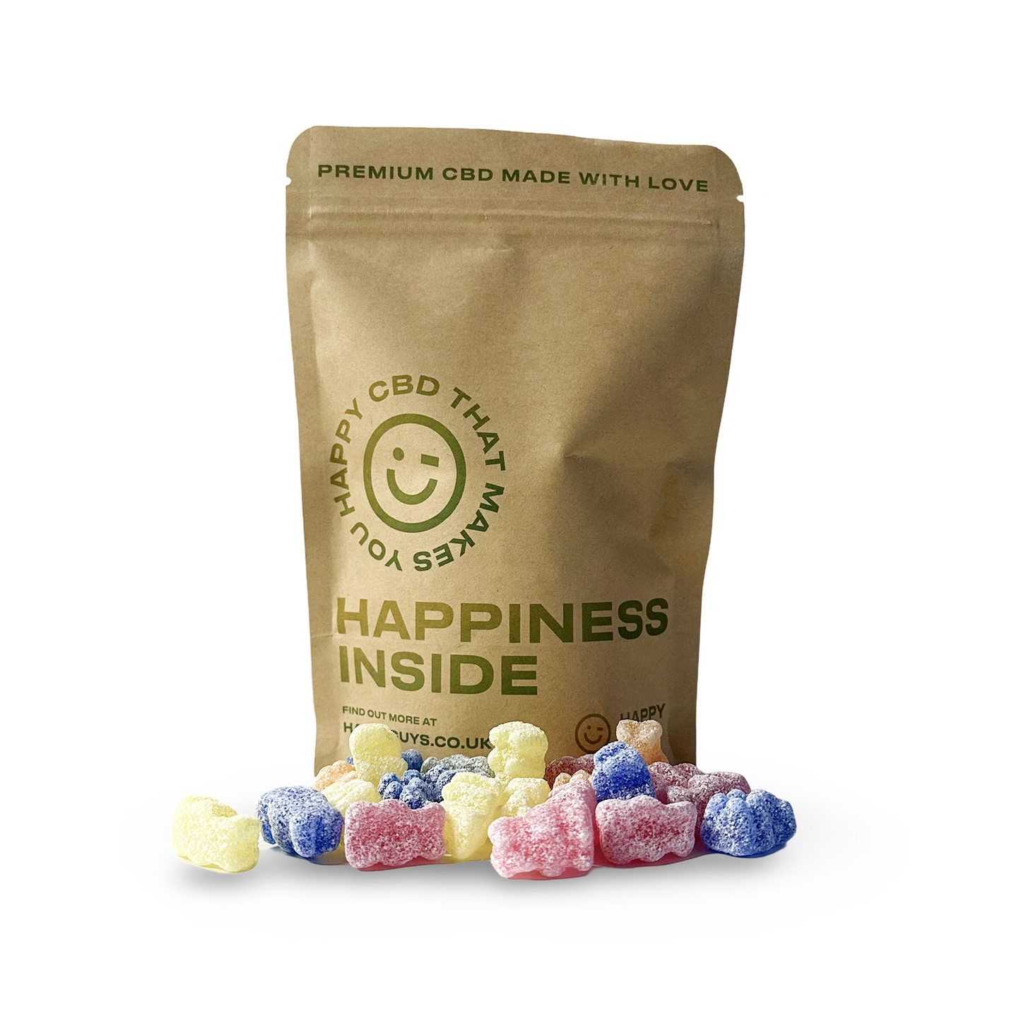 1,625mg CBD Gummies - Happy Bears - Sharing Pack