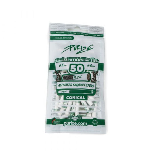 50 PURIZE® Super Slim Size - Individual Packets 5mm x 50 tips