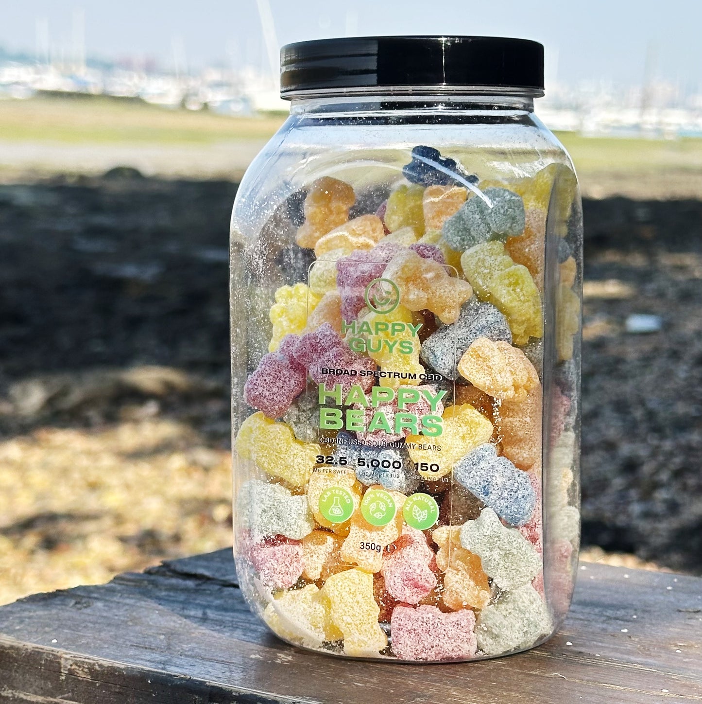 5,000mg CBD Gummies - Happy Bears - Large Tub