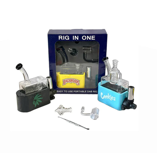 Bong Rig in One Portable DAB Set