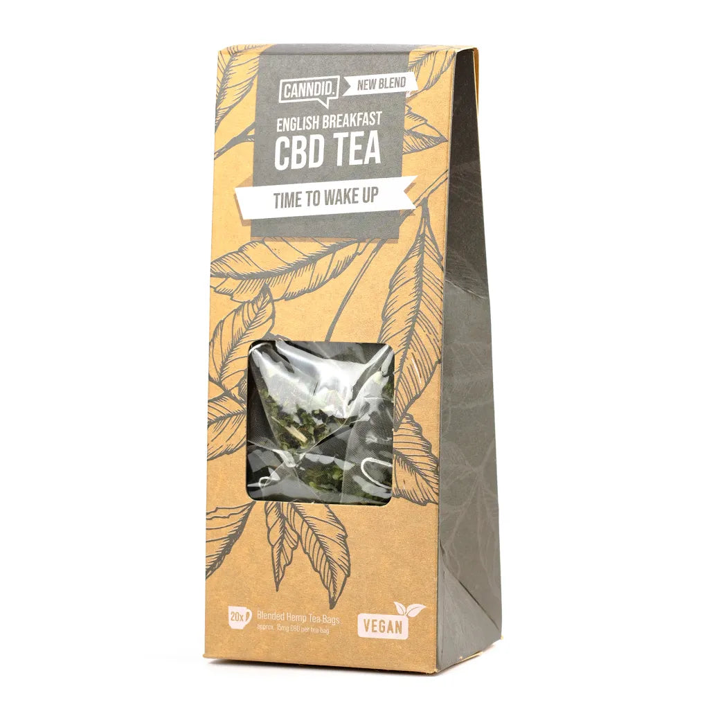 CBD Infused English Breakfast Tea Bags x 20