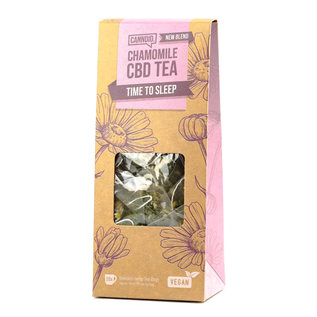 CBD Infused CBD Chamomile Tea Bags x 20