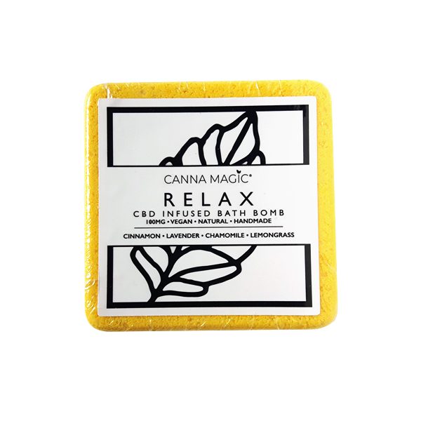 RELAX 100mg CBD Bath Bomb