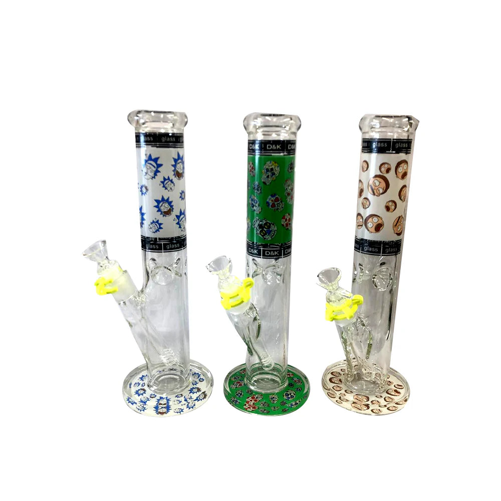 D&K 9mm x 32cm Glass Bong