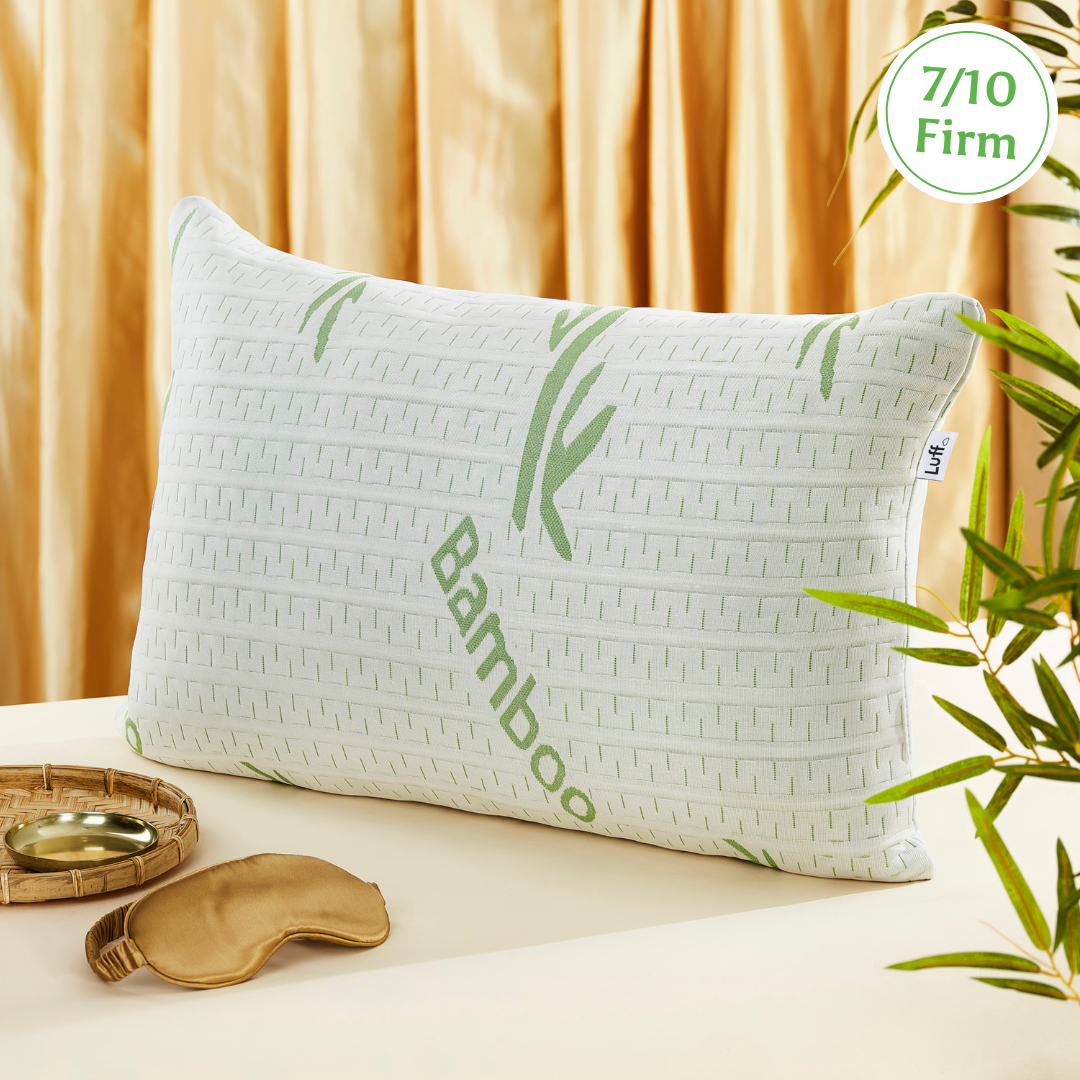 Luff Sleep - Bamboo Cambridge Firm Pillow