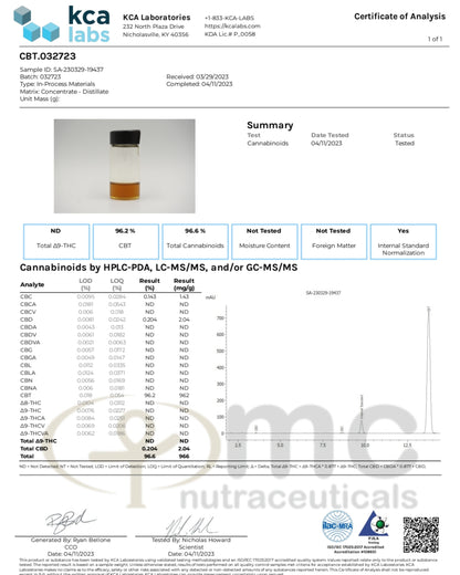 CBT (Cannabitriol) Isolate (1ml)