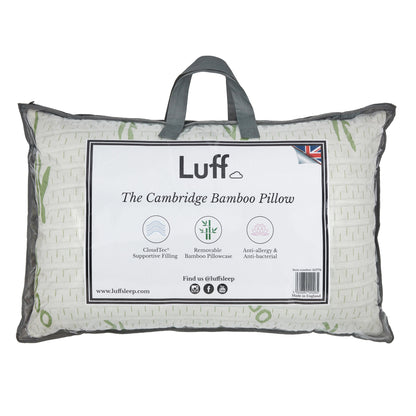 Luff Sleep - Bamboo Cambridge Firm Pillow