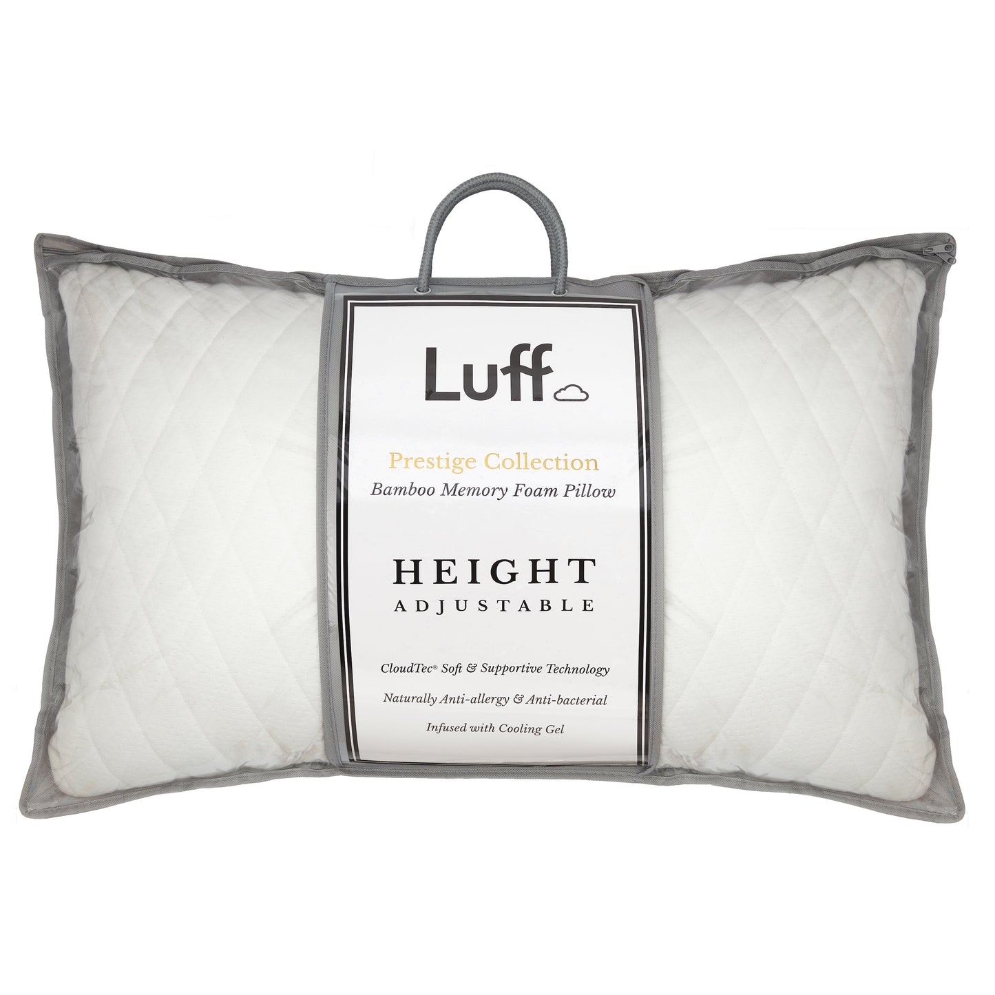 Luff Sleep - Height Adjustable Prestige Bamboo Pillow