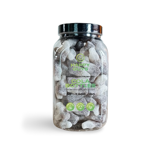 7,500mg CBD Gummies - Cola Bottles - Large Tub