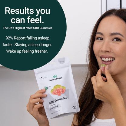 CBD Gummy Strawberries - 1200mg CBD | 20 Gummies