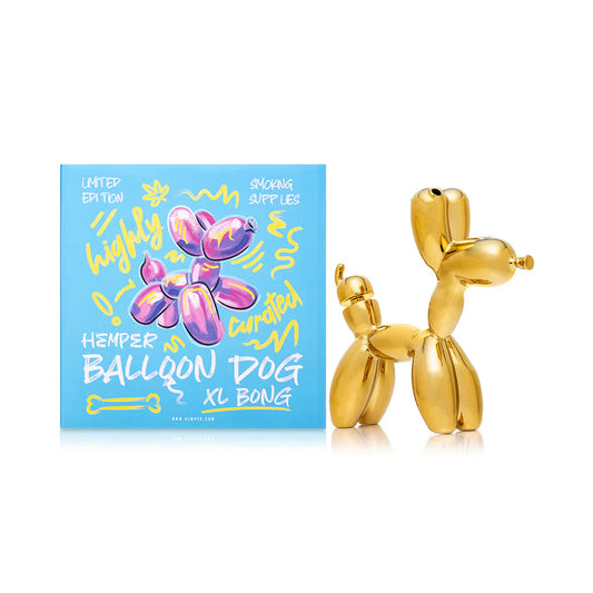 Balloon Dog XL Large Glass Bong Exclusive 7.6"