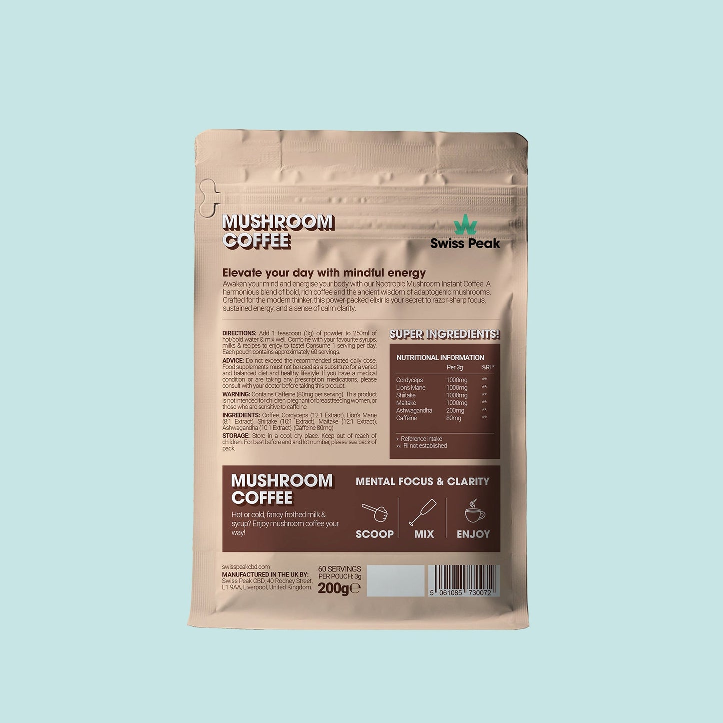 Functional Mushroom Coffee | 200g