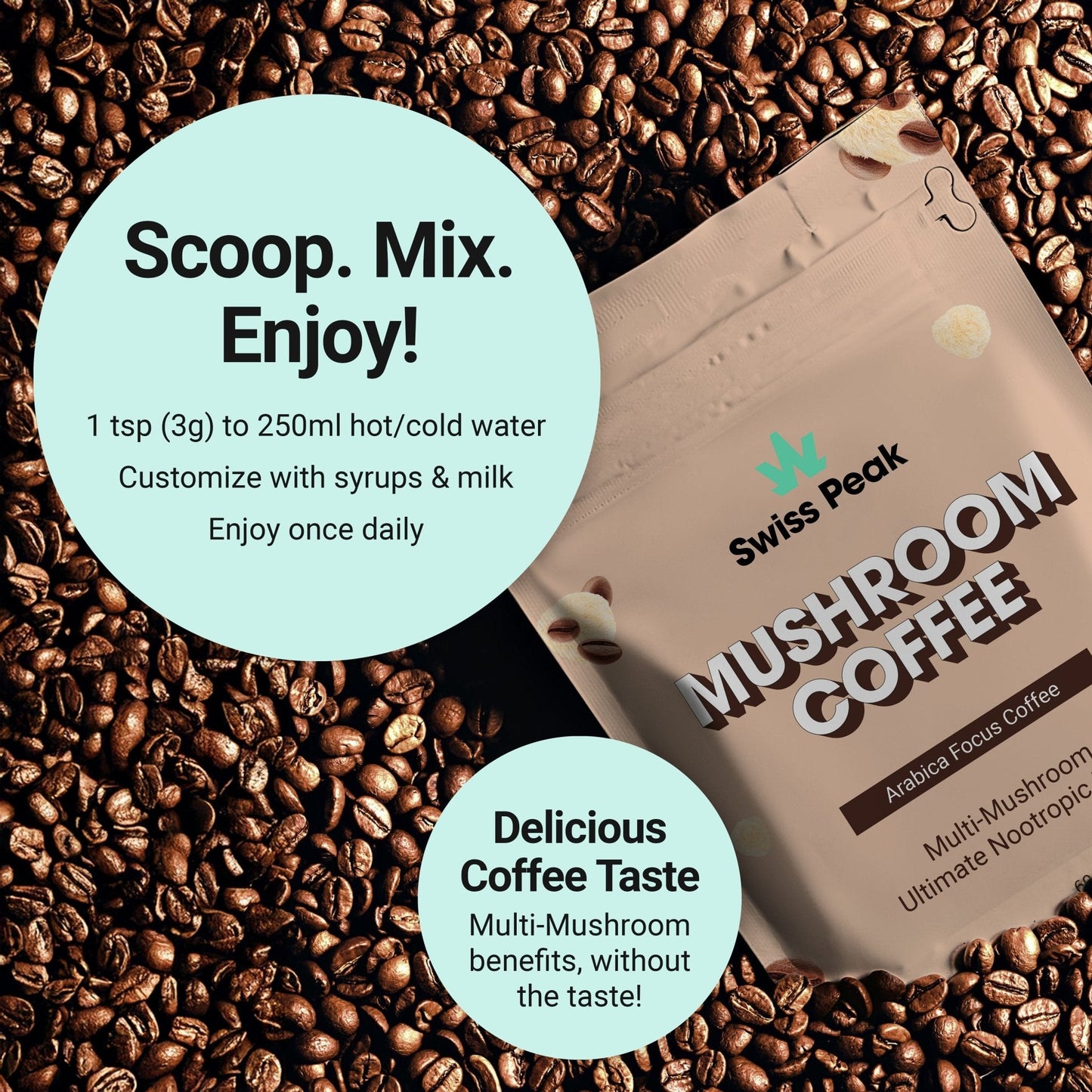 Functional Mushroom Coffee | 200g