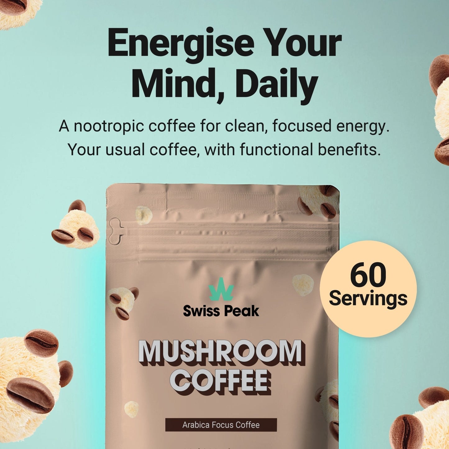 Functional Mushroom Coffee | 200g