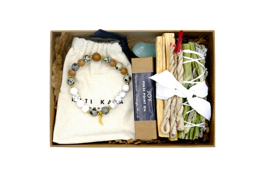 Mala Luna Bracelet & Sage Gift Box