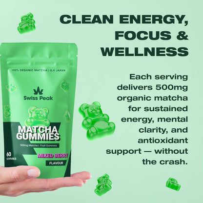 Matcha Gummies | Mixed Berry Flavour