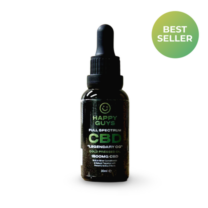 1500mg CBD Full Spectrum Indica Oil - Legendary OG (30ml)