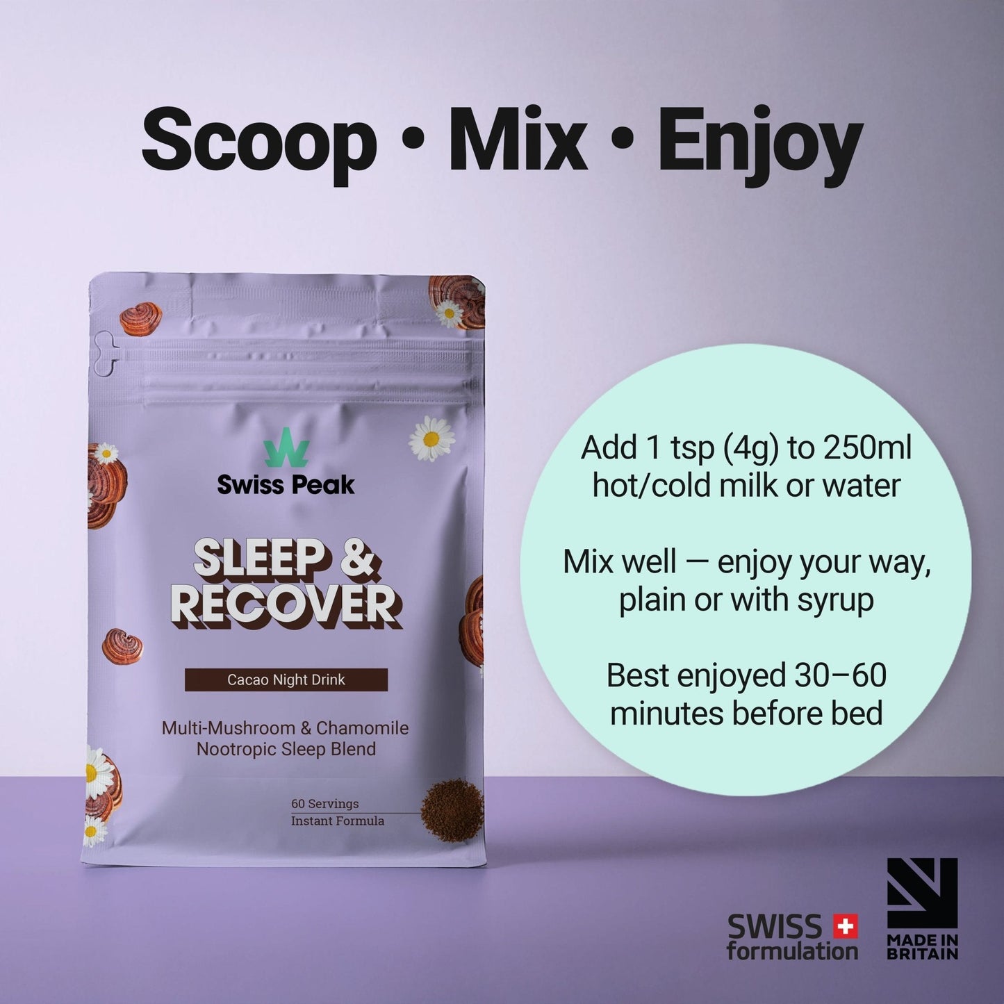 Sleep Mushroom Cacao Blend | 240g