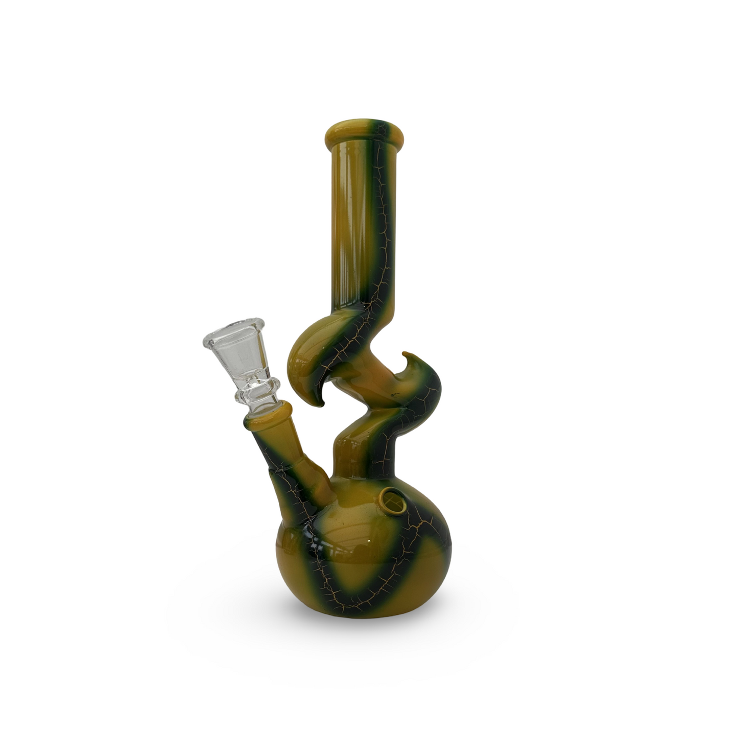 Twisted Spiral Glass Bong