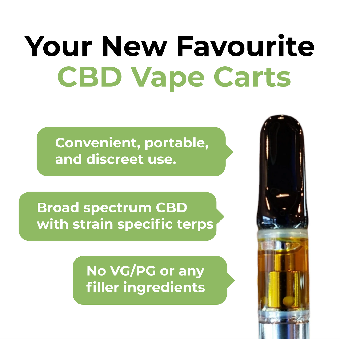 Broad Spectrum CBD Vape Carts